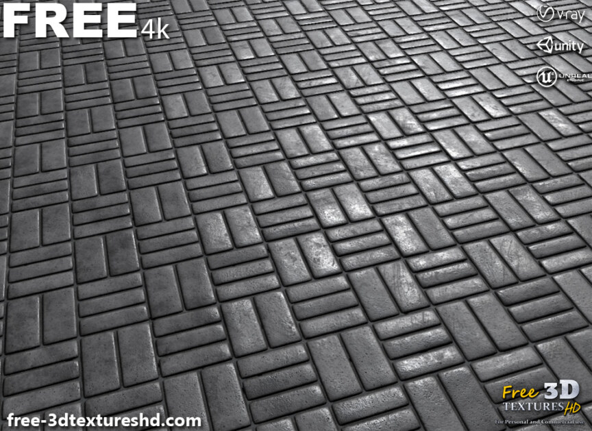Basket-weave-concrete-pavement-3D-texture-PBR-High-Resolution-Free-Download-4K-unity-unreal-vray-render-full