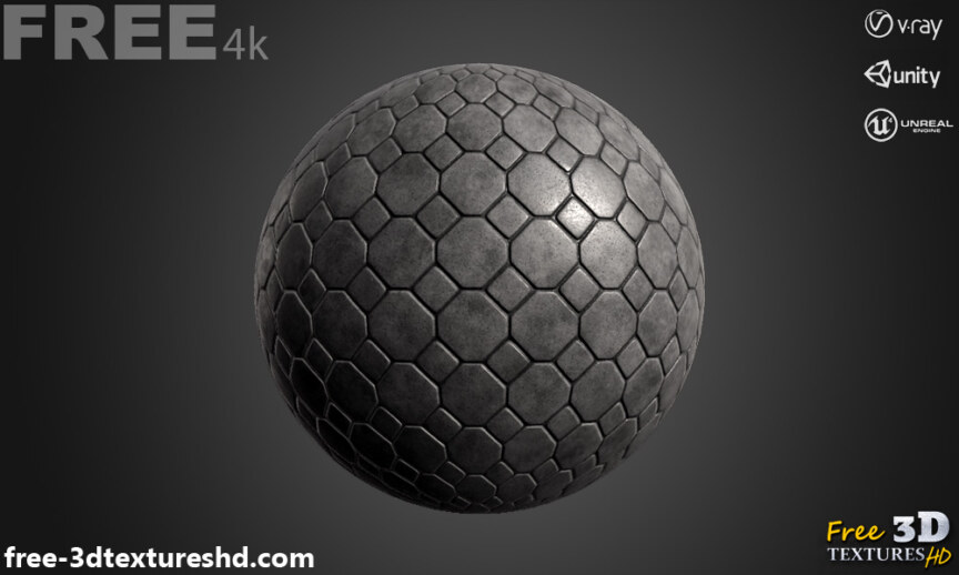 Concrete-hexagonal-pavement-3D-textures-PBR-High-Resolution-Free-Download-4K-unity-unreal-vray-render