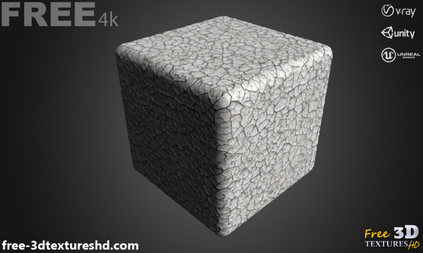 Cracked-white-soil-ground-seamless-3D-texture-PBR-High-Resolution-Free-Download-4K-unity-unreal-vray-render-cube