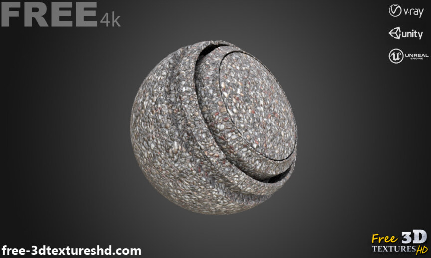 Gravel-pebble-ground-seamless-3D-texture-PBR-High-Resolution-Free-Download-4K-unity-unreal-vray-render-material