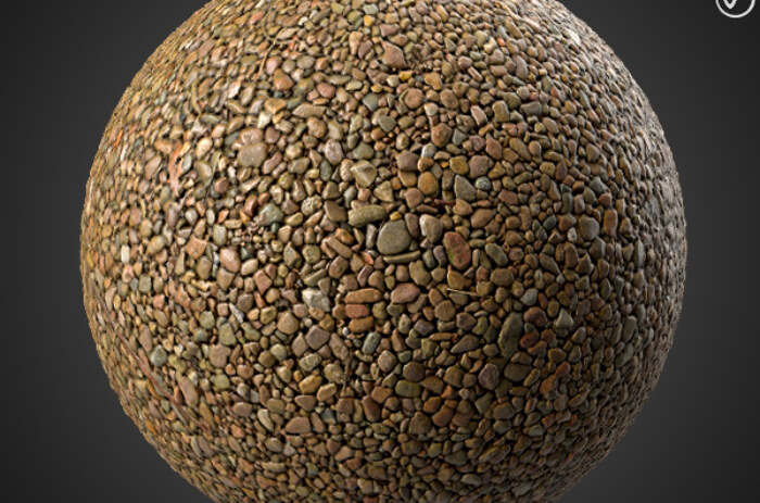 Gravel-seamless-3D-texture-PBR-High-Resolution-Free-Download-4K-unity-unreal-vray