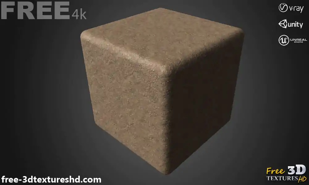 Computer Unity Simple Texture Mud Soil seamless 3D Texture PBR in High Resolution Free Download 4K ...
