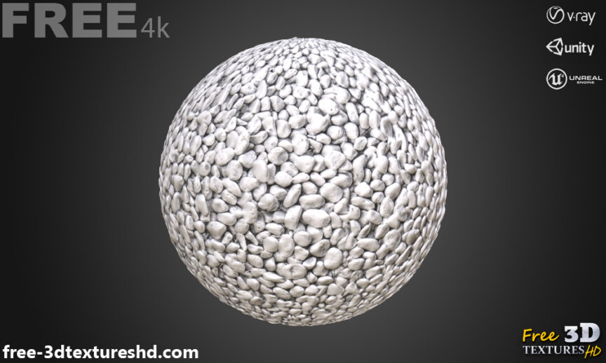 white-pebble-stone-ground-3D-texture-PBR-High-Resolution-Free-Download-4K-unity-unreal-vray-render