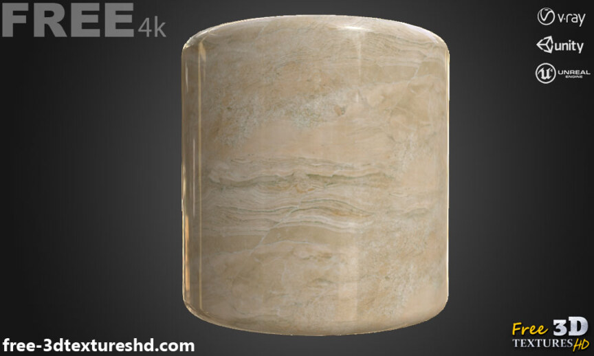 Beige-Marble-PBR-texture-free-download-High-resolution-Unity-Unreal-Vray-3