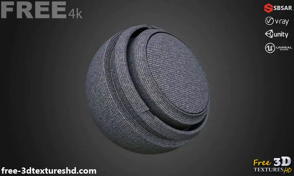 Computer Unity Simple Texture Blue Carpet Substance SBSAR Free Download PBR Texture 3D High ...