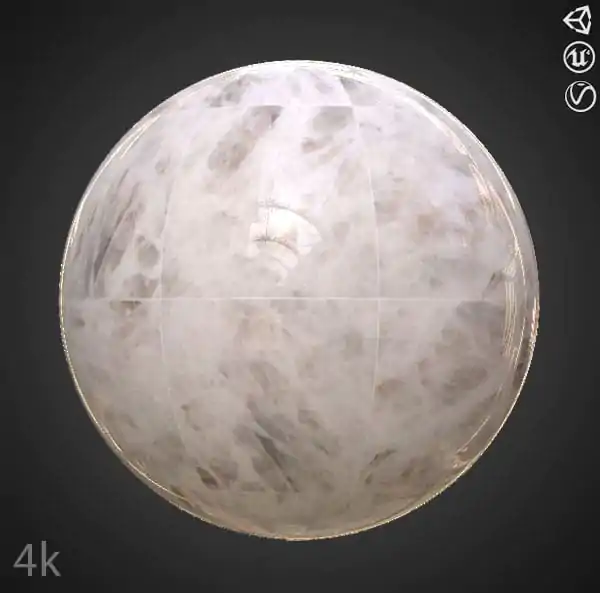 Crystal Quartz Marble Tile Substance SBSAR PBR Texture Free Download 4K ...
