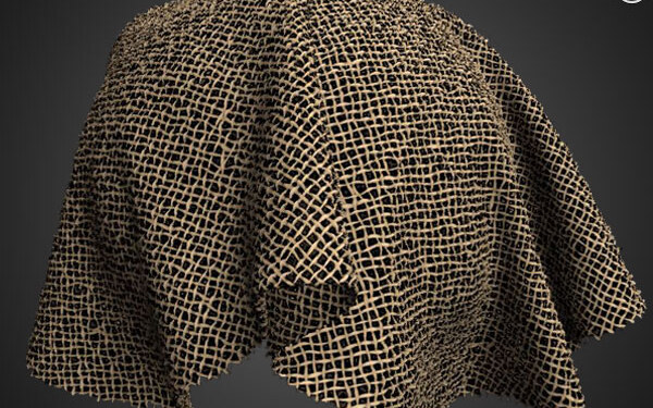 Damaged-old-Plain-weave-fabric-PBR-texture-3D-free-download-High-resolution-Substance-Sbsar-Unity-Unreal-Vray