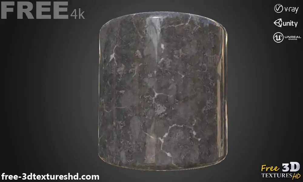 Grey Marble 3d Texture PBR in High Resolution Free Download 4K for ...