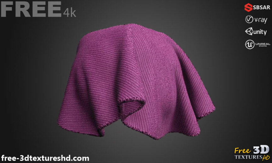 Kitten-wool-fabric-PBR-texture-3D-free-download-High-resolution-Substance-Sbsar-Unity-Unreal-Vray-1
