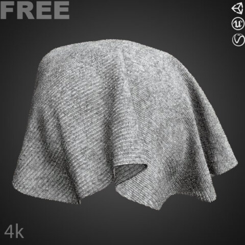 Synthetic-fabric-twill-weave-grey-PBR-texture-3D-free-download-High-resolution-Substance-Sbsar-Unity-Unreal-Vray