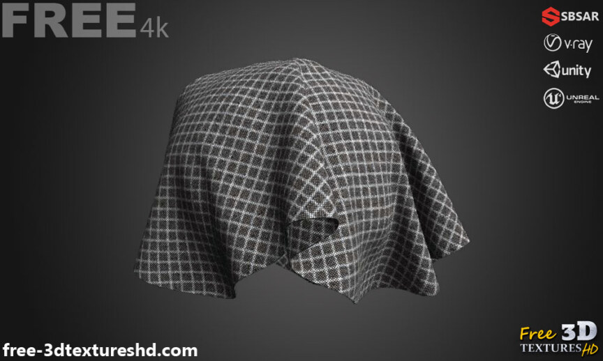 Tweed-cloth-carpet-fabric-PBR-texture-3D-free-download-High-resolution-substance-sbsar-Unity-Unreal-Vray-1
