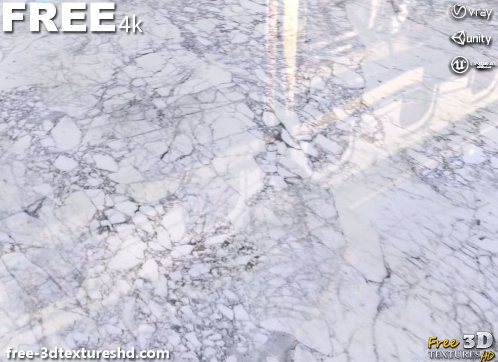 White-Marble-PBR-texture-3D-free-download-High-resolution-Unity-Unreal-Vray-7