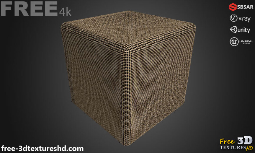 open-Plain-weave-fabric-PBR-texture-3D-free-download-High-resolution-Substance-Sbsar-Unity-Unreal-Vray-2