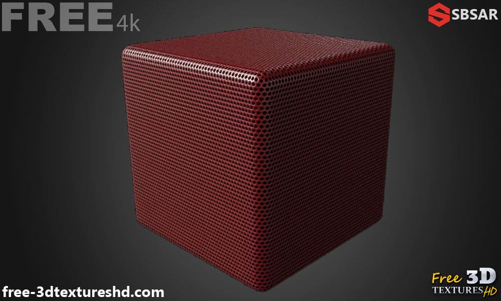 Plastic-Perfored-panels-3D-texture-substance-SBSAR-generator-free-download-render-cube