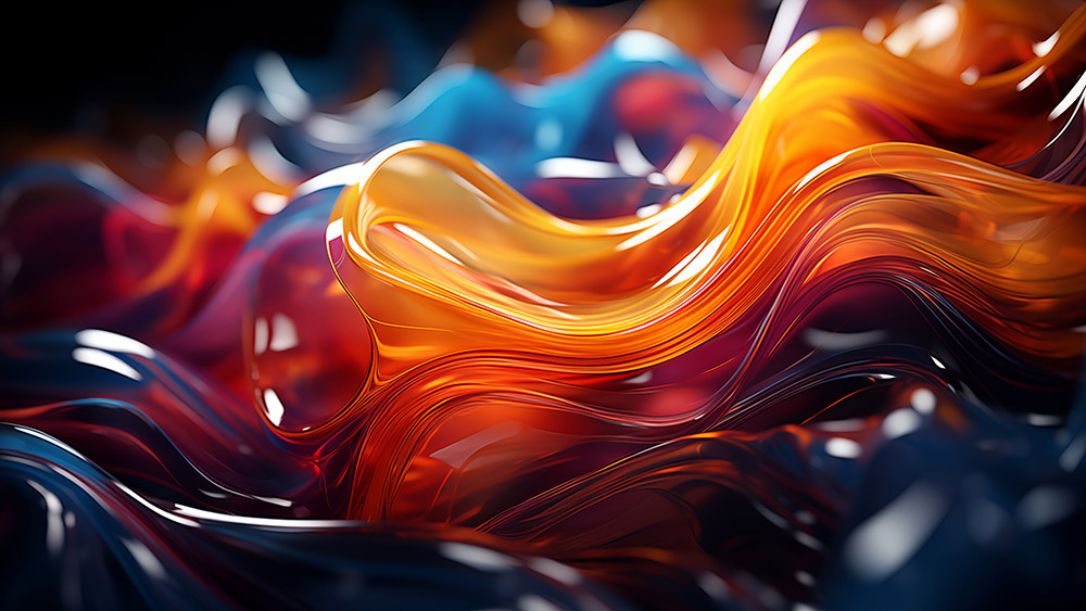 Abstract wallpaper dynamic colorful flow HD 4K background for Desktop and Phone free download