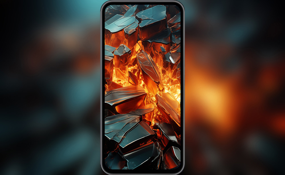 Abstract wallpaper broken glass explosion waves HD 4K background for Desktop and Phone free download