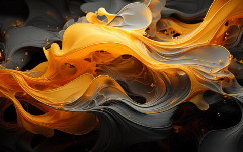 Abstract liquid gold wallpaper Ultra HD 4K background for Desktop and Phone free download