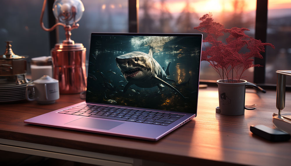 shark hunter ultra HD 4K wallpaper background for Desktop and Phone free download