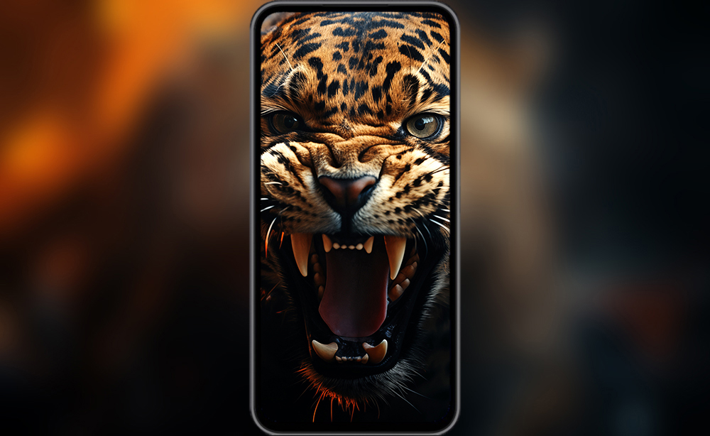 Angry leopard ultra HD 4K wallpaper background for Desktop laptop iphone and Phone free download