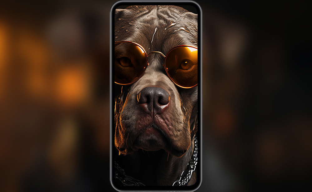 tough-looking dog ultra HD 4K wallpaper background for Desktop laptop iphone and Phone free download