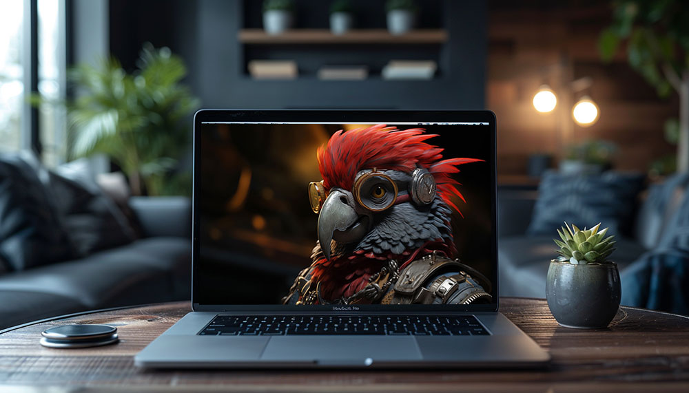 Parrot Pilot ultra HD 4K wallpaper background for Desktop and Phone free download