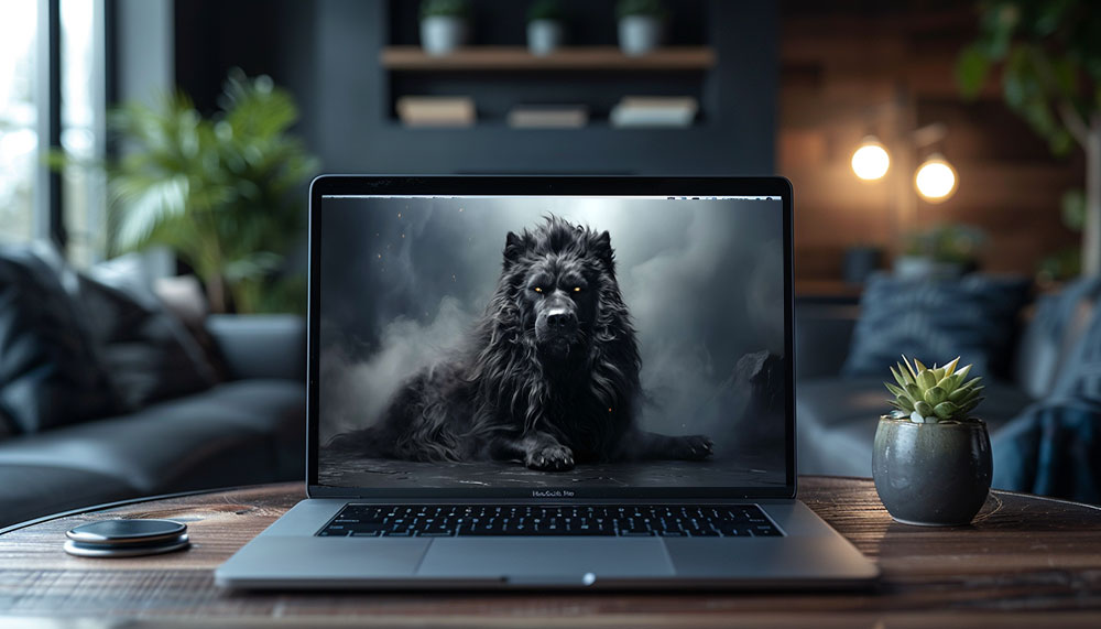 Black wolf ultra HD 4K wallpaper background for Desktop laptop iphone and Phone free download